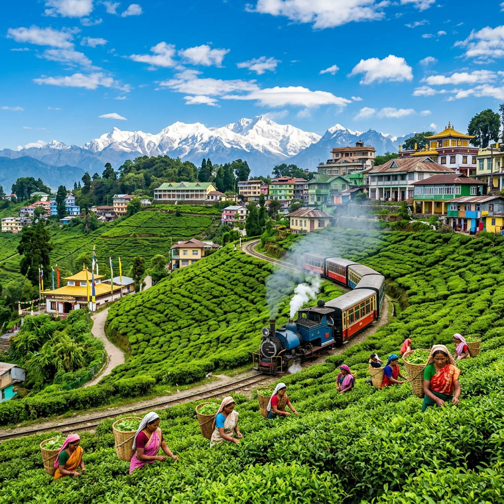 Departure from Darjeeling